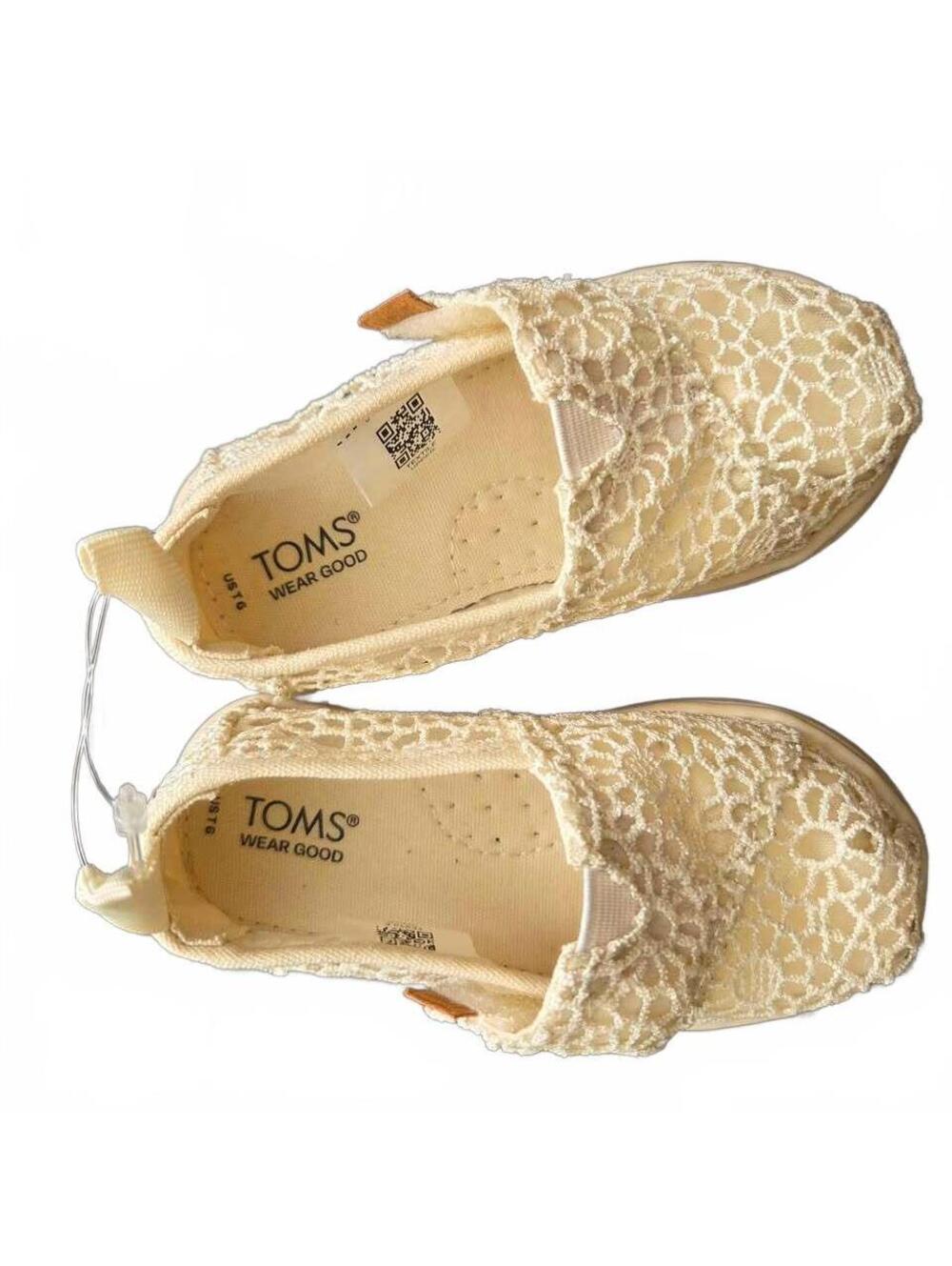 TOMS Lace Alpargata Shoes Size US T6